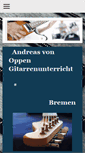 Mobile Screenshot of gitarrenunterricht-bremen.eu